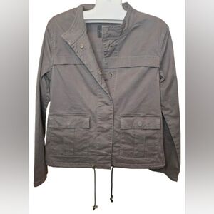 Sanctuary Women's Utility Jacket With Snap Closure